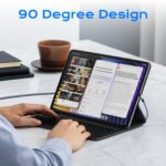 organic stripe rib mittens