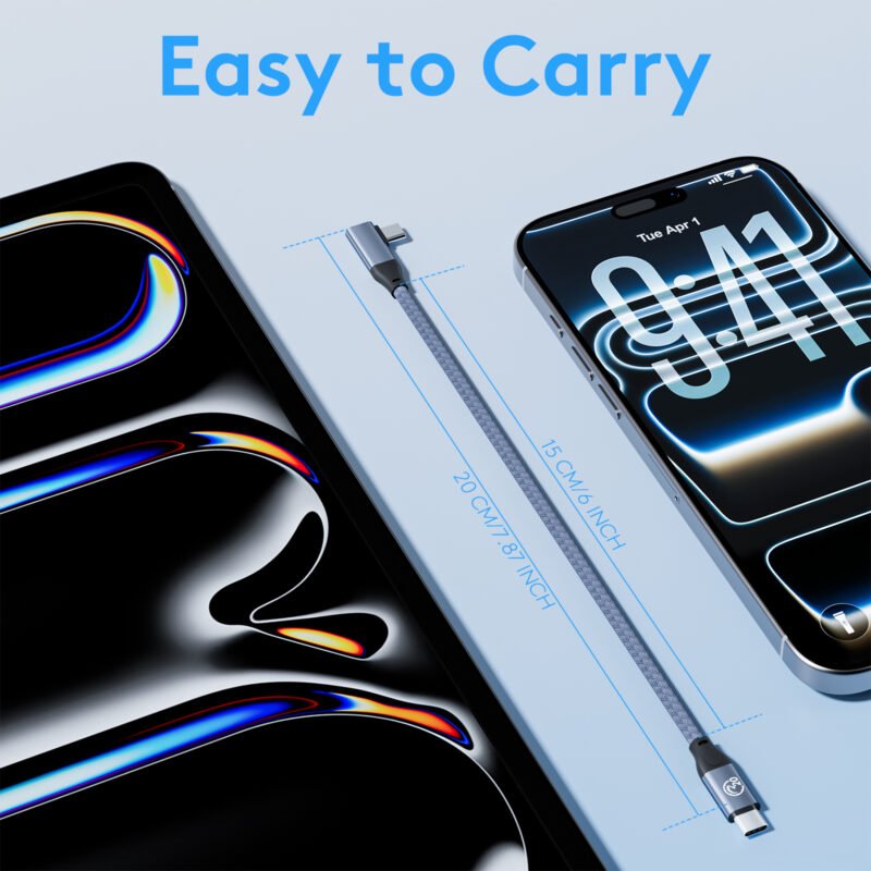 short usb c to usb c cable 100w pd fast charging