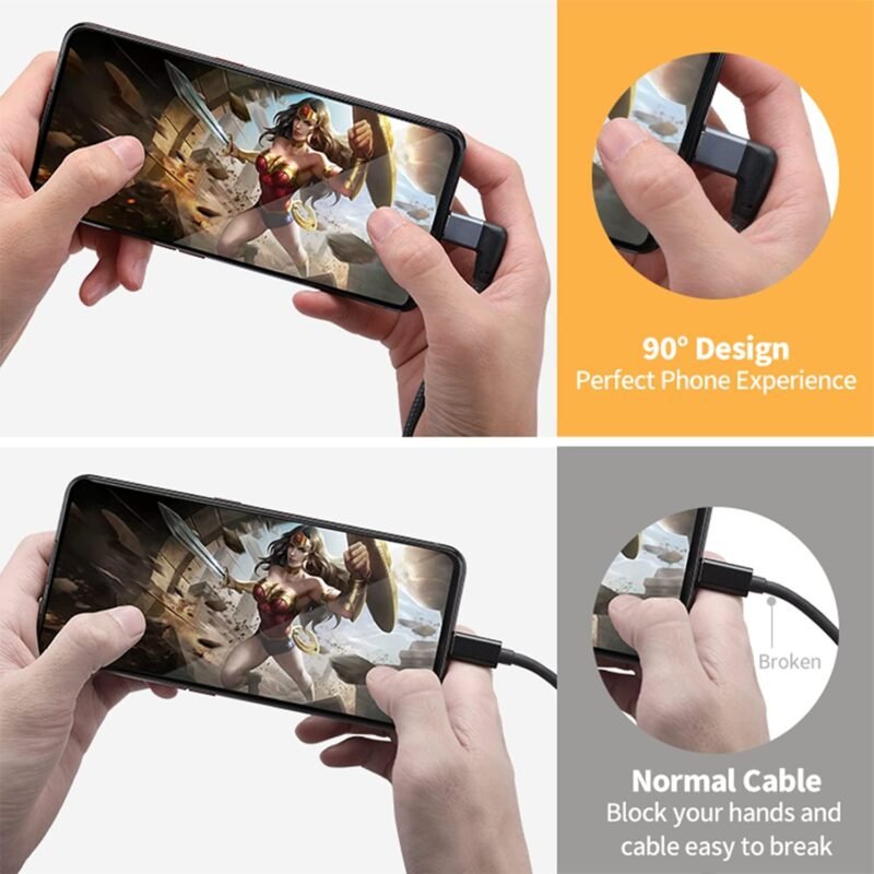 right angle usb c extension cable 0.6ft 2-pack usb-c 3.2 gen2 20gbps male to female
