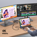 usebean 240w usb c extension cable 1ft, right angle usb c 3.2 male to female cable, 4k video 20gbps pd 3.1 fast charging, type c extender, for psvr2/usbc hub/macbook/ipad/iphone17/magsafe charger