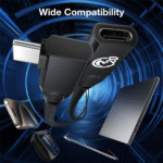 usebean 240w usb c extension cable 1ft, right angle usb c 3.2 male to female cable, 4k video 20gbps pd 3.1 fast charging, type c extender, for psvr2/usbc hub/macbook/ipad/iphone17/magsafe charger