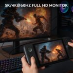 5k/4k@60hz video output braided dual right angle 90° design