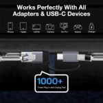 usb c cable 20gbps usb c 3.2 cable 3 in 1 usb to usb c cable