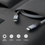 type-c pd fast charging 4k video monitor cord for iphone 17 16 plus pro max macbook