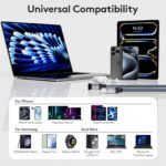 usb c to usb c fast charging cable for home office, travel, and work